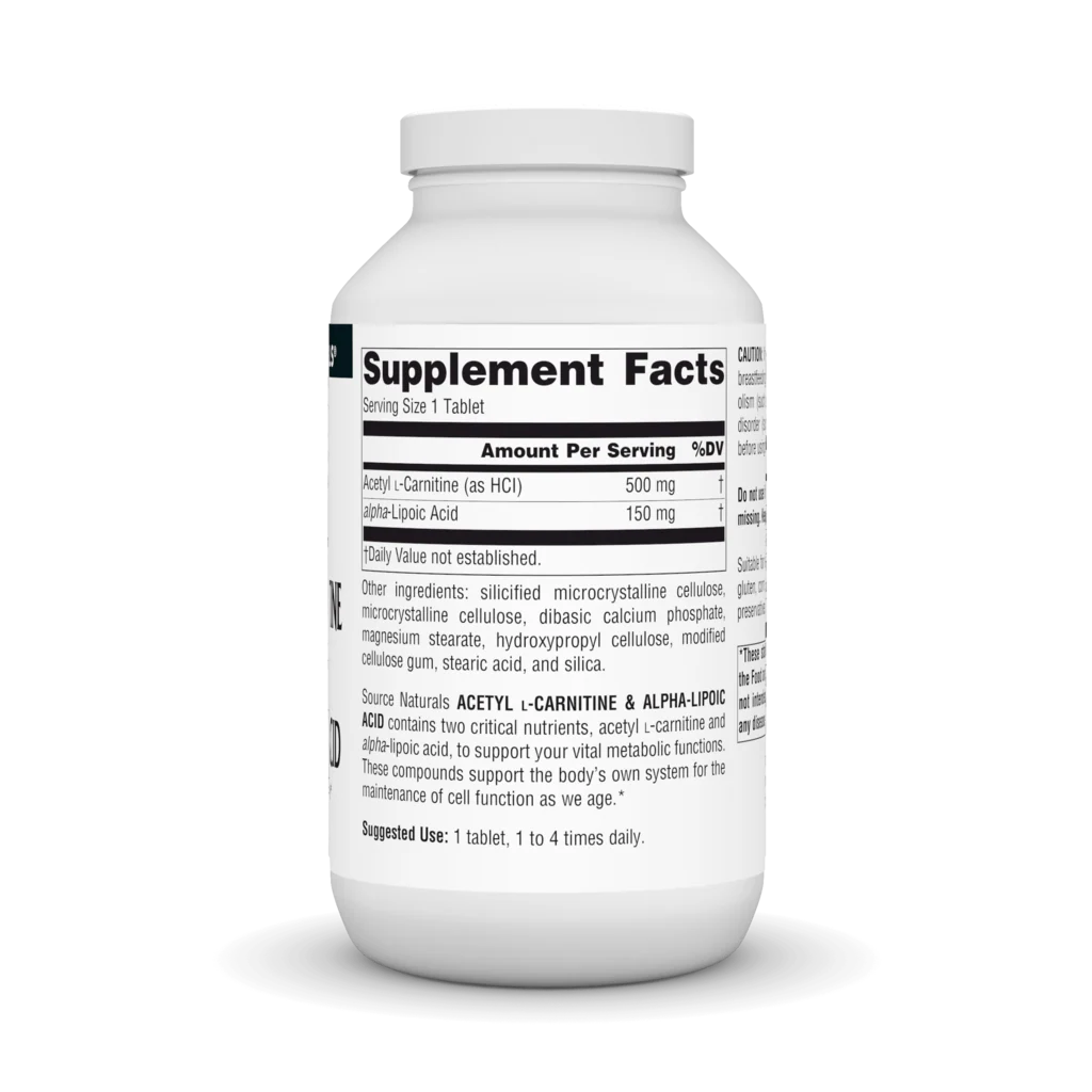 Acetyl L-Carnitine & Alpha-Lipoic Acid - Image 14