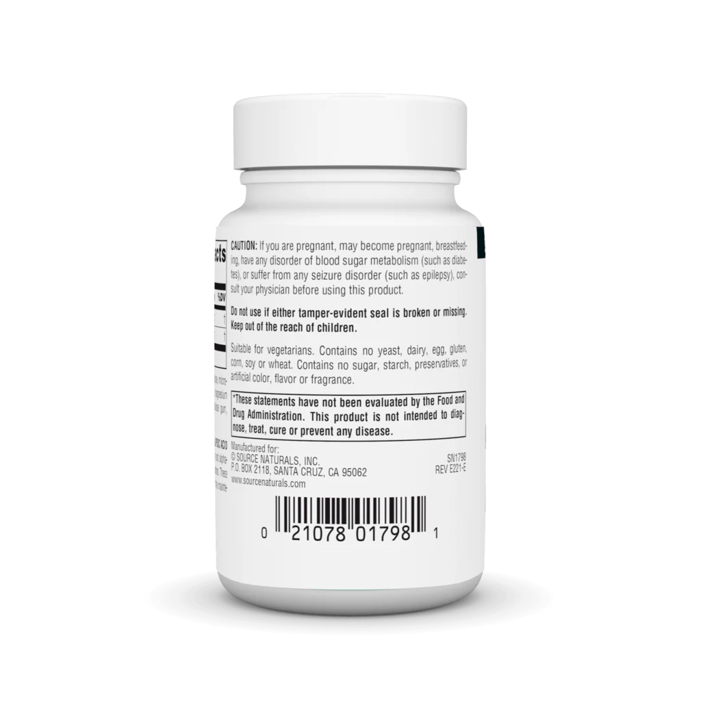 Acetyl L-Carnitine & Alpha-Lipoic Acid - Image 3