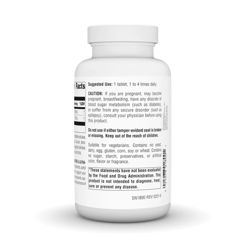 Acetyl L-Carnitine & Alpha-Lipoic Acid - Image 9
