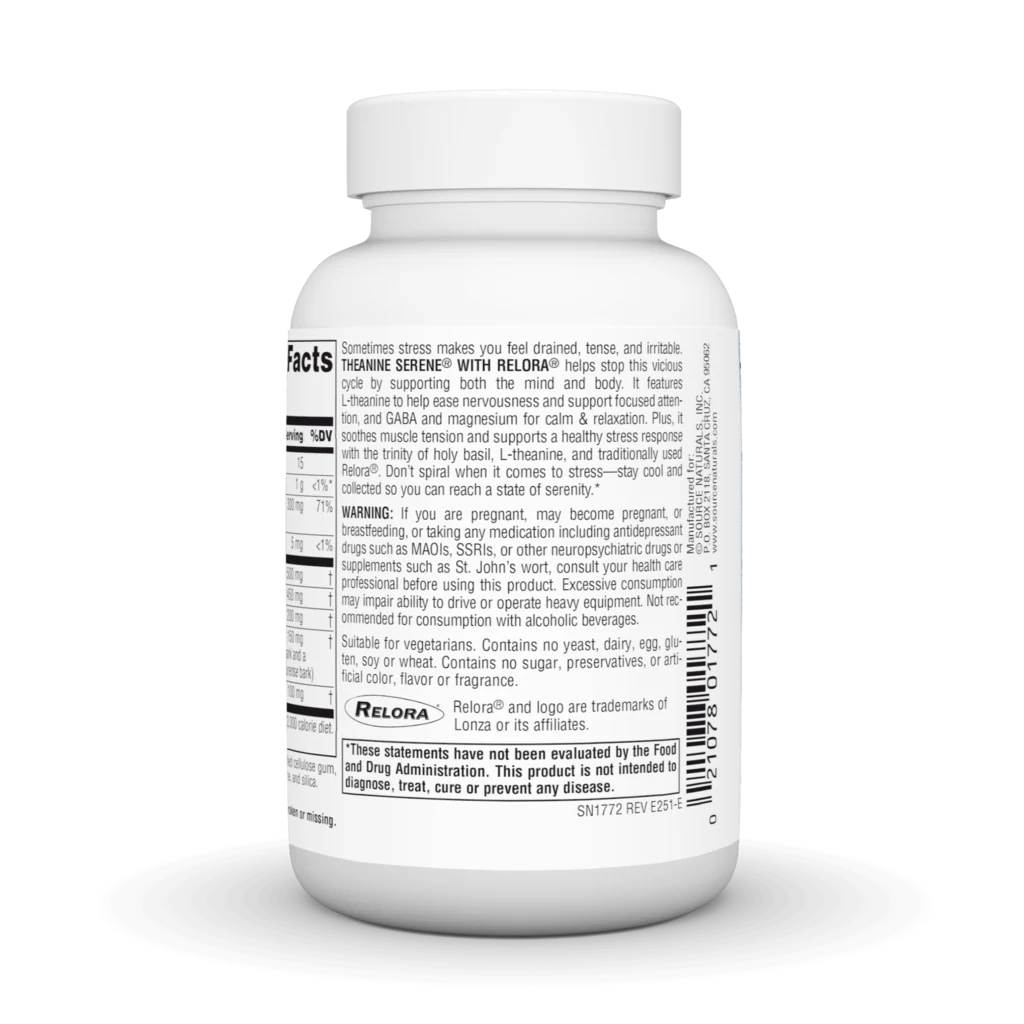 Serene Science® Theanine Serene® with Relora® - Image 6