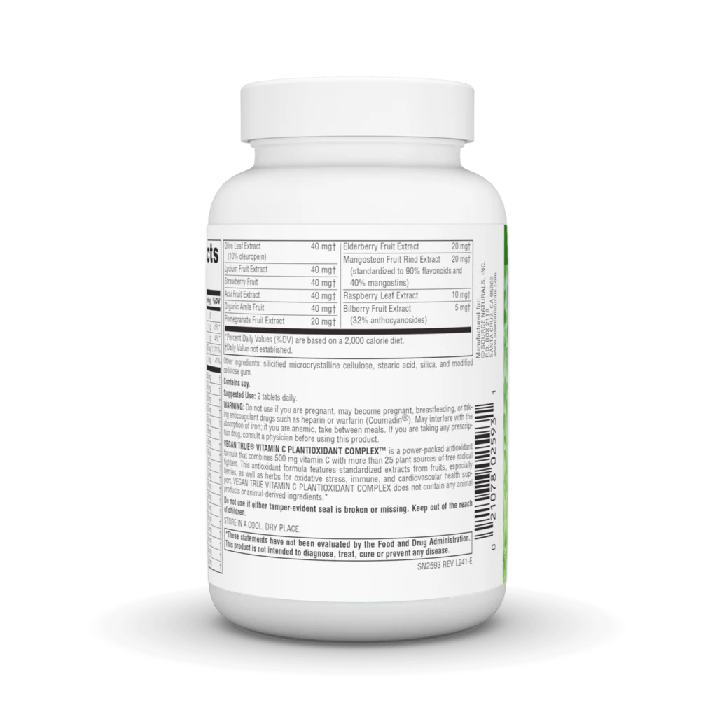 Vegan True® Vitamin C Plantioxidant Complex - Image 3